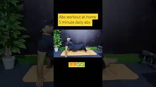 5 minute daily abs workout | israr jutt official | #shortvideo#shorts#workout#viral