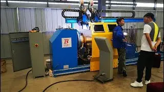 Circumferential seam welding MIG / TIG