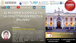 El Régimen Ecoómico en la Constitución Política del Perú