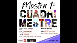 MOSTRA 1º CUADRIMESTRE 29 DE XANEIRO