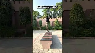Double Jump Tutorial ! #shorts #jump #doublejump #explore #viralvideo