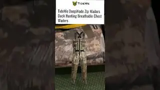New Duck Hunting Waders 🙂 #Tidewe #unboxing #waders #duckhunting #deepwade #fishingg