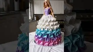 Barbie doll Cake
