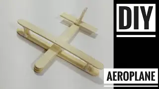 Ice cream sticks Aeroplane| DIY | SP ART N CRAFTS