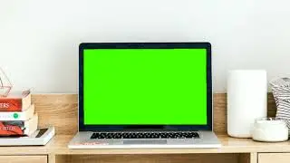 Laptop green screen Effect no copyright || screen background