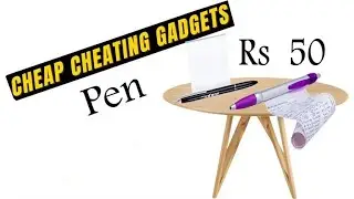 SCHOOL EXAM CHEATING, How to make a cheating pen in exams, Asghar buy Gadgets
