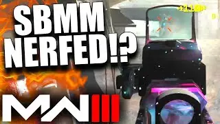 DID ACTIVISION *NERF* SBMM!? Modern Warfare 3 Has Been Weird...
