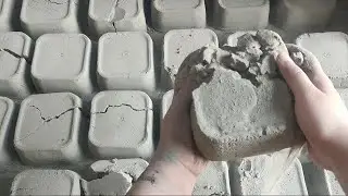 Dusty softy snappy melting pure cement dry wholcrush sifting pouring 💯🤤