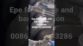 Epe foam pipe and bar extrusion machine