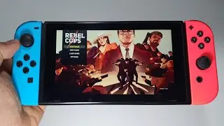 Rebel Cops Nintendo Switch handheld gameplay