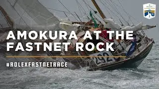 Amokura at the Fastnet Lighthouse!
