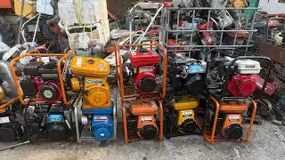 Hàng mới về. Lô 40 máy bơm nước ruộng hàng nội địa nhật.