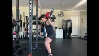 High bar back squat