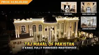 2 Kanal Luxury Spanish Full Furnished ROYAL PALACE FOR SALE | TAJ MAHAL OF PAKISTAN | DHA Lahore
