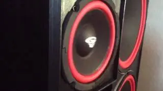 Cerwin Vega XLS6 maxing them out!
