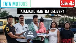 My YouTube 1st video and Finally Tata Magic Mantra petrol 9+1D BS6 PHASE 2 model delivered
