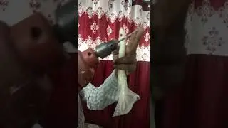 How to drill a wall using Drilling machine. carpenter techniques. drilling machine techniques.