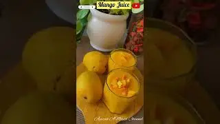 Fresh Mango 🥭 Juice #shorts #mangojuice #summerdrink