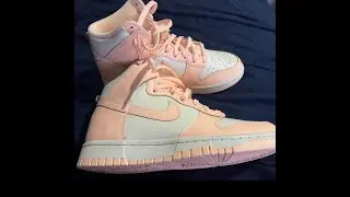 Nike Dunk High Sail Crimson Tint (W)