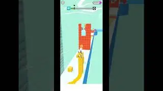 CUBE SURFER 3D ( Android İOS GAMEPLAY WALKTHROUGH )  #shorts