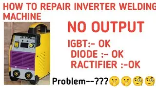 #inverter #welding HOW TO REPAIR INVERTER WELDING MACHINE SINGLE CARD IGBT SMPS PROBLEM TIPS