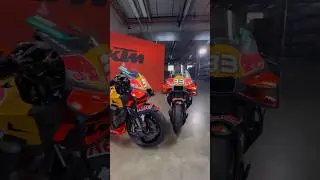 Red Bull KTM Factory Racing MotoGP&trade; 2026 bikes, equipped with WP APEX PRO 👀 #WPSuspension #APEXPRO