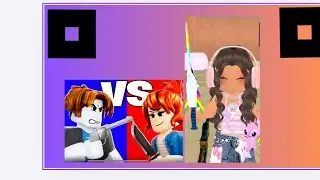 Playing knife vs gun game and at the end of the  video i will play  mm2.