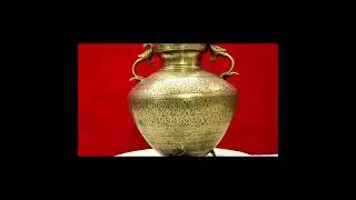 Pure Brass Vintage Pot Matka Planters | Antique Brass Planters for Home Decor & Indoor Plants