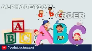 Arranging Words in Alphabetical Order