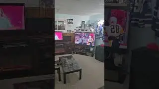 Taking a tour in my man cave and chilling out with some Def Leppard.