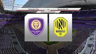 Orlando City vs. Nashville SC | 2023 MLS Cup Playoffs | eFootball