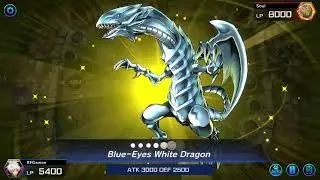 Blue EYES White Dragon vs Traptrix Rafflesia master duel YUGIOH Gameplay