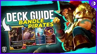 [NEW] Bandle Pirates Deck Guide!! Gangplank Twisted Fate Deck Guide!! | Legends of Runeterra