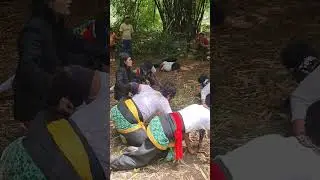 kesurupan di kebun bambu bantengan ngy. #bantengan #mberot #jaranan  #barongan