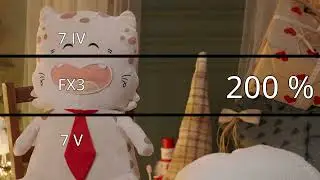 Sony A7V  VS Sony 7IV VS Sony FX3 test High ISO 12.800