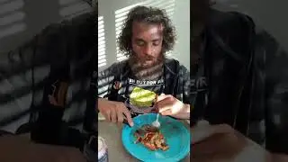 plant-based naan pizza with vegan pepperoni with Rock Merc￼ury