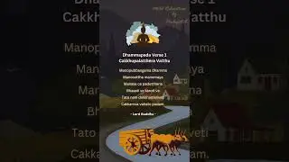 Dhammapada Verse 1| Yamakawagga | Manopubbangama dhamma