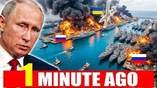 Ukraine Drone Attack Hammers Russia&rsquo;s $20B Port for Hours - 150kg Bombs Cripple Novorossiysk