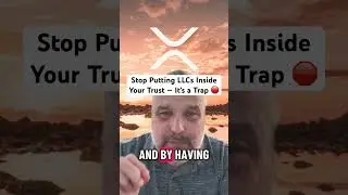 Stop Putting LLCs Inside Your Trust &mdash; It&rsquo;s a Trap #assetprotection #spendthrifttrust #contractlaw