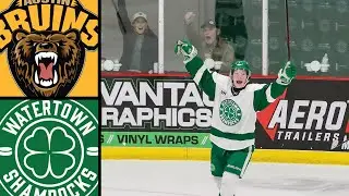 Watertown Shamrocks vs Austin Bruins | Game Highlights (10-31-2025) | NAHL Hockey