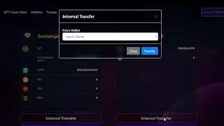 How to internal wallet transfers on Safest Exchange