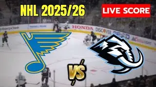 🔴 St. Louis Blues vs Utah Mammoth | EN VIVO NHL | Live Score Update