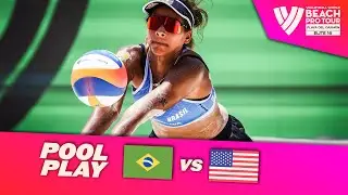 Ana Patricia/Duda vs. Anderson/Bauer - Pool Play Highlights | Playa del Carmen 2025 #BeachProTour