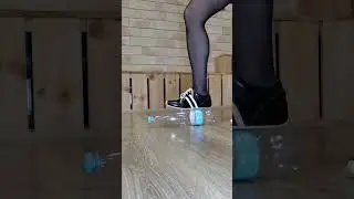 Sneakers vs Plastic Cups | Crushing Experiment #crushing #crushingcrunchy #asmrcrushing #crush