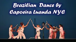Capoeira Luanda NYC performing Brazilian dance Heran&ccedil;a da Cultura Brasileira -Battery Dance Festival