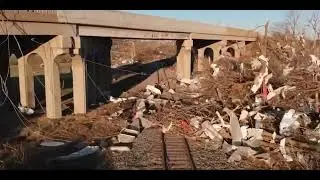 Mayfield Kentucky tornado December 2021 Drone footage