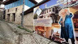 Eskişehir [4k60fps], Hortu (Nasrettin Hoca) Köyü Yürüyüş ve Sürüş