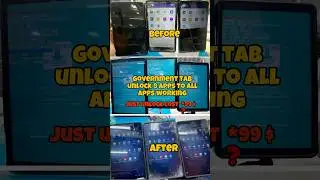 Government tab unlock low price #mobileshospitaltech #viralvideo #tech #viralshorts