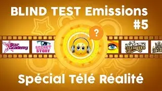 Blind Test : 20 &eacute;missions c&eacute;l&egrave;bres de T&eacute;l&eacute; R&eacute;alit&eacute;