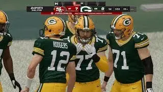 NFC Championship Round Packers vs 49ers Madden 22
